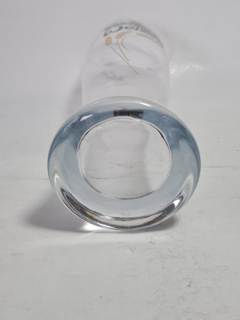 Бокал пивной винтажный Karlsberg Weizen, стекло, 0.5 л, 24 см, Германия, 1970-80гг.