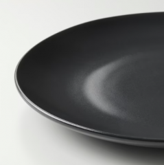 IKEA FARGKLAR Service 24-tlg., mattiert dunkelgrau, Икеа ФЭРГКЛАР Сервиз, 24 предмета, цвет матовый темно-серый