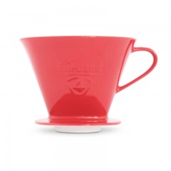 Friesland Friesland Kaffee - Kannen und Filter Kaffeefilter rot 1x4 / 1-Loch Ausfuhrung Кофе Фрисландия - кофейники и фильтры Кофейный фильтр красный дизайн 1x4 / 1 отверстие