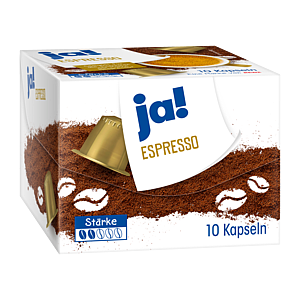 ja! Эспрессо 50г, 10 капсул