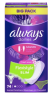 always Slipeinlage Flexistyle Slim Fresh BigPack 74 St, Прокладки Ежедневные тонкие Flexistyle с ароматом свежести 74 штуки, 2 упаковки (148 штук)