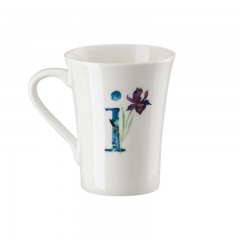 Hutschenreuther Hutschenreuther Flower Alphabet Becher mit Henkel I-Iris 0,40 L Кружка Hutschenreuther Flower Alphabet с ручкой I-Iris 0,40 л