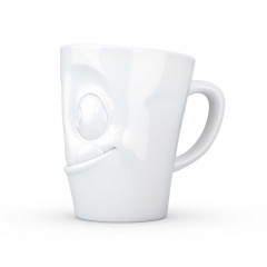 Fiftyeight Products TV Tassen Henkeltasse weiss lecker 0,35 L Чашка TV чашка с ручкой белая деликатесная 0,35 л