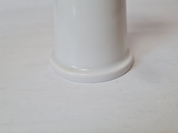 Arzberg Белый фарфоровый подсвечник, 14,5 x 6см, Германия, 1960-70гг.