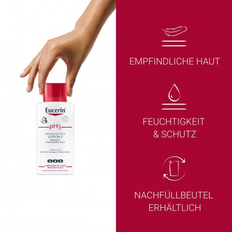 Eucerin pH5 Lotion F empfindliche Haut  Лосьон pH5 F для чувствительной кожи