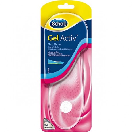 Scholl GelActiv Einlegesohlen Flache Schuhe 1 Paar