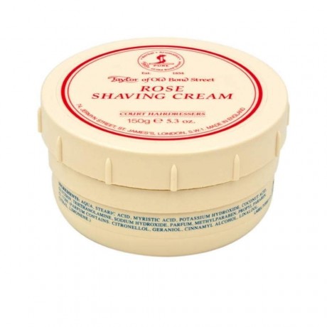 Taylor of Old Bond Street Shaving Cream Rose  Крем для бритья Роза