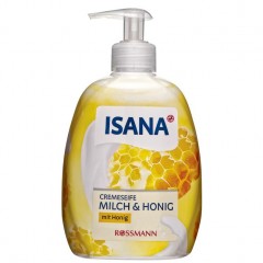 ISANA Cremeseife Milch &amp; Honig Крем-мыло Молоко и Мед с медом 500 г