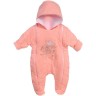 La Bortini Baby Overall Wagenanzug mit Kapuze Outdoor-Overalls fur Madchen Детский комбинезон для детской коляски с капюшоном уличный комбинезон для девочек