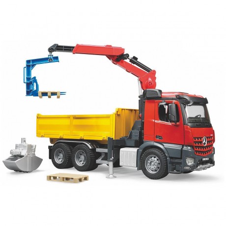 Bruder Bruder 3651 Profi-Serie MB Arocs Baustellen-LKW mit Kran Строительный грузовик Brother 3651 профессиональной серии MB Arocs с краном