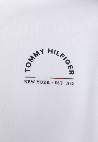 Tommy Hilfiger SHADOW HOODIE UNISEX Sweatshirt optic white SHADOW HOODIE UNISEX Толстовка оптический белый