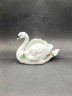 Статуэтка-ваза винтажная Dresden "Лебедь" среднего размера, фарфор, 14 х 10 см, Германия, 1960-70гг.