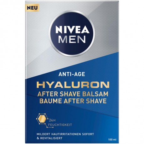 Nivea Anti-Age Hyaluron After Shave  Антивозрастной гиалуроновый лосьон после бритья