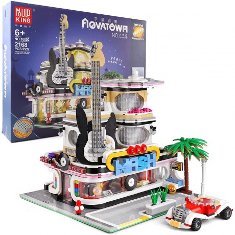 MOULD KING Klemmbausteineset Modular Building Комплект клеммных колодок Модульное здание