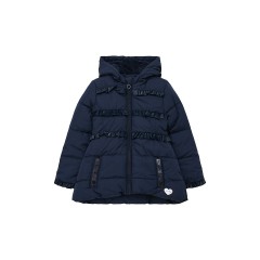 s.Oliver Steppmantel mit Ruschendetails Mantel fur Madchen Стеганое пальто с воланами Пальто для девочки