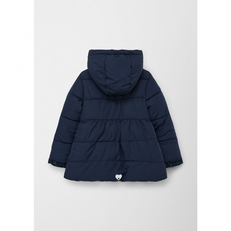 s.Oliver Steppmantel mit Ruschendetails Mantel fur Madchen Стеганое пальто с воланами Пальто для девочки