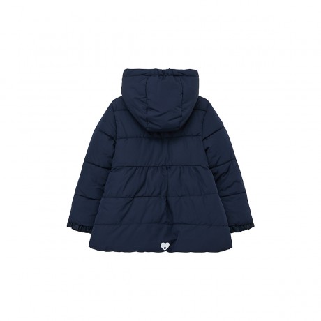 s.Oliver Steppmantel mit Ruschendetails Mantel fur Madchen Стеганое пальто с воланами Пальто для девочки