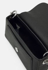 Tommy Hilfiger EMBLEM FLAP CROSSOVER Across body bag black EMBLEM FLAP CROSSOVER Сумка через плечо черный