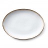 Bitz Bitz Gastro grey / cream Platte oval 45x34 cm Bitz Gastro серый/кремовый Блюдо овальное 45x34 см
