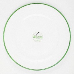 Gmundner Keramik Gmundner Keramik Gruner Rand Speiseteller Gourmet 27 cm Gmundner Керамическая тарелка Gourmet с зеленым ободком 27 см