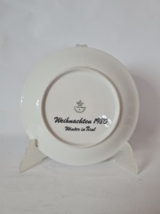 Seltmann Weiden Декоративная тарелка "Рождество 1980. Зима в Тироле", 19,5 см, 1980г., Германия