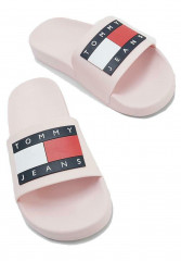 Tommy Hilfiger ESSENTIAL Pool slides rosa ESSENTIAL Горки для бассейна розовый