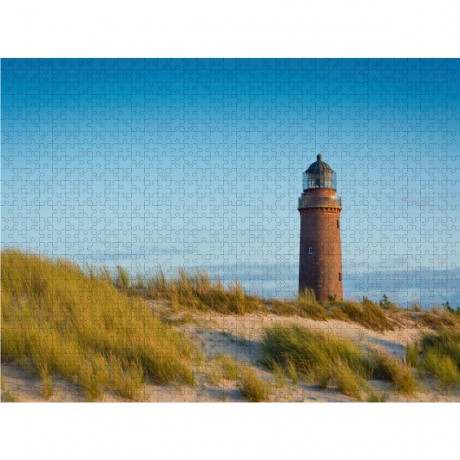 CALVENDO Puzzle CALVENDO Puzzle Leuchtturm am Darsser Ort Пазл CALVENDO Puzzle Lighthouse at Darsser Ort