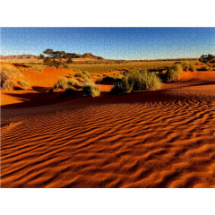 CALVENDO Puzzle CALVENDO Puzzle Morgenlicht in der Namib-Wuste in der Sossusvlei Пазл CALVENDO Puzzle Утренний свет в пустыне Намиб в Соссусвлей