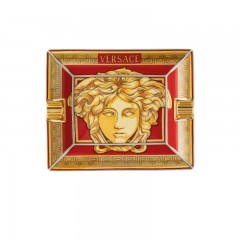 Rosenthal meets Versace Rosenthal Versace Medusa Amplified - Golden Coin  Ascher 16 cm Rosenthal Versace Medusa Amplified - Пепельница с золотыми монетами 16 см