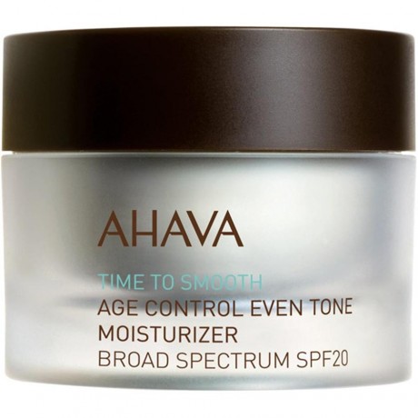 Ahava (Ахава) Time To Smooth Age Control Even Tone Moisturizer Broad Spectrum SPF 20, 50 мл