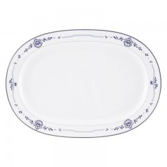 Friesland Friesland Atlantis Friesisch Blau Platte oval 32 cm Friesland Atlantis Frisian Blue Овальное блюдо 32 см