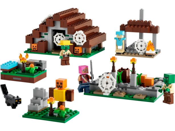 Lego Das verlassene Dorf Заброшенная деревня