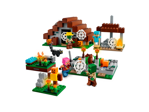 Lego Das verlassene Dorf Заброшенная деревня