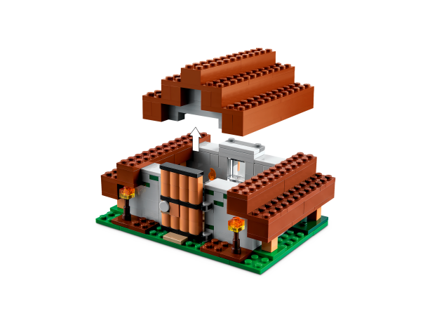 Lego Das verlassene Dorf Заброшенная деревня