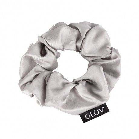 GLOV Scrunchies Satin Blue Сатиновые синие резинки для волос