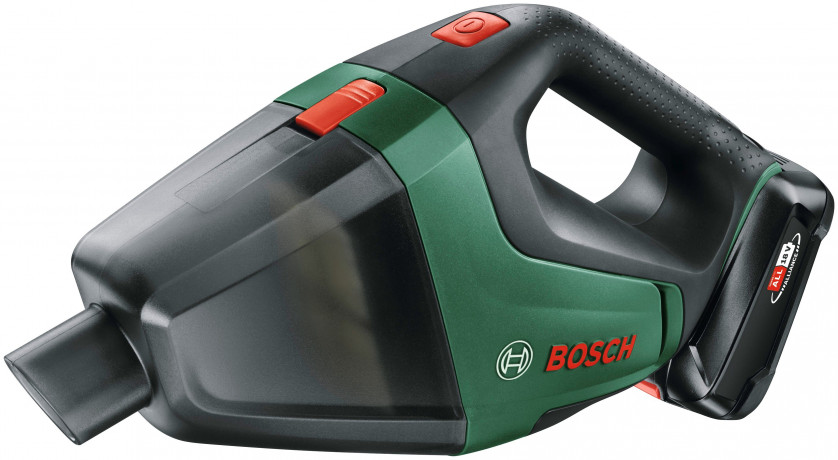 Bosch Home & Garden Bosch Home  Garden Akku-Handstaubsauger UniversalVac 18, beutellos, inkl. Akku und Ladegerat, Masse: 335x100x175 mm  Беспроводной ручной пылесос Bosch Home Garden UniversalVac 18, без мешка, включая аккумулятор и зарядное устройство, р