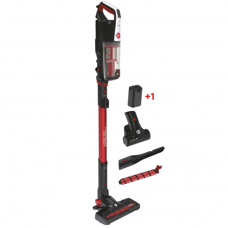 Hoover Hoover Akku-Hand-und Stielstaubsauger HF522REW 011, beutellos, Motorisierte Duse mit LED Leuchten  Беспроводной ручной пылесос Hoover HF522REW 011, без мешка, с насадкой с электроприводом и светодиодной подсветкой.