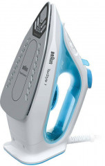 Braun Braun Dampfbugeleisen TexStyle 1 SI 1050 BL, 2000 W, mit SuperCeramic Bugelsohle, 2000 Watt, Blau Паровой утюг Braun TexStyle 1 SI 1050 BL, 2000 Вт, с подошвой для утюга SuperCeramic, 2000 Вт, синий