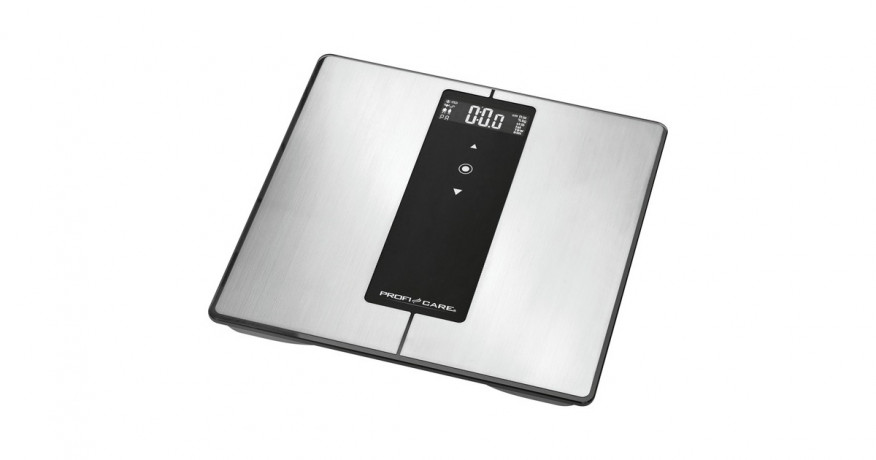 ProfiCare ProfiCare 9 in 1 Diagnose-Waage PC-PW 3008 BT edelstahl/schwarz, mit Bluetooth  edelstahl/schwarz Диагностические весы ProfiCare 9 в 1 PC-PW 3008 BT нержавеющая сталь/черный, с Bluetooth