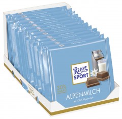 Ritter Sport (Риттер Спорт) Alpenmilch 12 шт. x 100 г