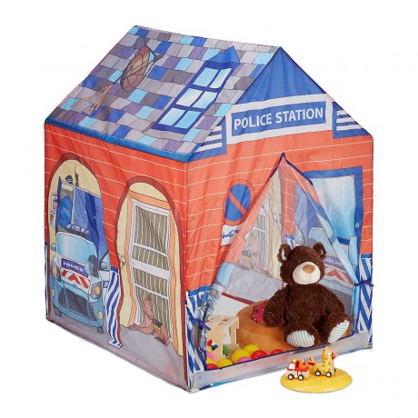 relaxdays Spielzelt Polizei Играть в палаточную полицию