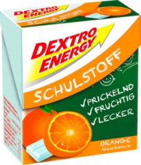 Dextro Energy Schulstoff Виноградный сахар	 Апельсин, 50 г