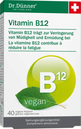 Dr. Dunner Vitamin B12 Kapseln 40 St., 16,8 g