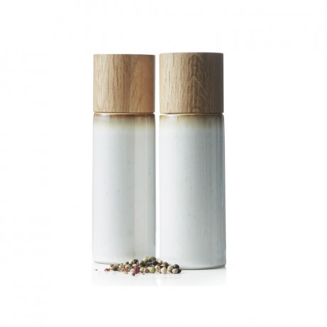 Bitz Bitz Gastro cream Salzmuhle & Pfeffermuhle Set 2-tlg. d: 5 cm / h: 16,7 cm Bitz Gastro cream Salt Mill & Pepper Mill Set 2 шт. д: 5 см / ч: 16,7 см