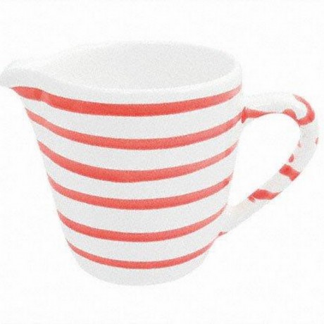 Gmundner Keramik Gmundner Keramik Rotgeflammt Milchgiesser Gourmet 0,2 L / h: 8,1 cm Керамическая наливная машина для молока Gmundner с красным пламенем Gourmet 0,2 л / высота: 8,1 см