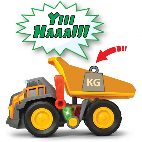 Dickie Toys Kipplaster Volvo mit Gewichtserkennung Самосвал Volvo с функцией определения веса