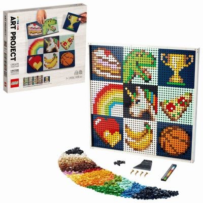 LEGO ART Gemeinsames Kunstprojekt АРТ Совместный арт-проект