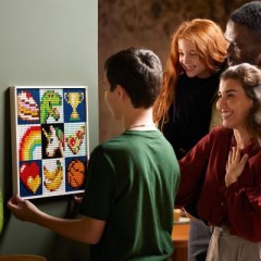 LEGO ART Gemeinsames Kunstprojekt АРТ Совместный арт-проект