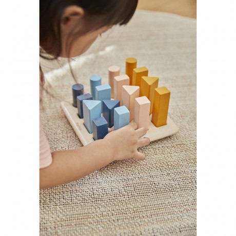 PLANTOYS Lernspiel Lernspiel Geometrie Stifte Orchard Lernspiele Обучающая игра Обучающая игра Геометрия Ручки Сад Развивающие игры