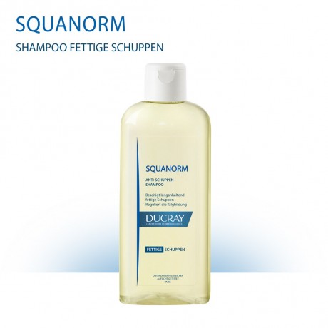 Ducray SQUANORM fettige Schuppen Shampoo  SQUANORM шампунь против жирной перхоти